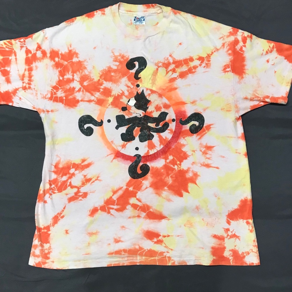 Vintage 90’s Felix the cat Tie dye